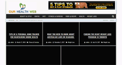 Desktop Screenshot of ourhealthweb.com