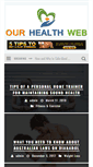Mobile Screenshot of ourhealthweb.com